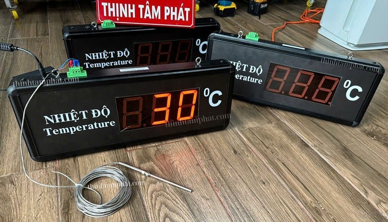 bộ hiển thị nhiệt độ PT100